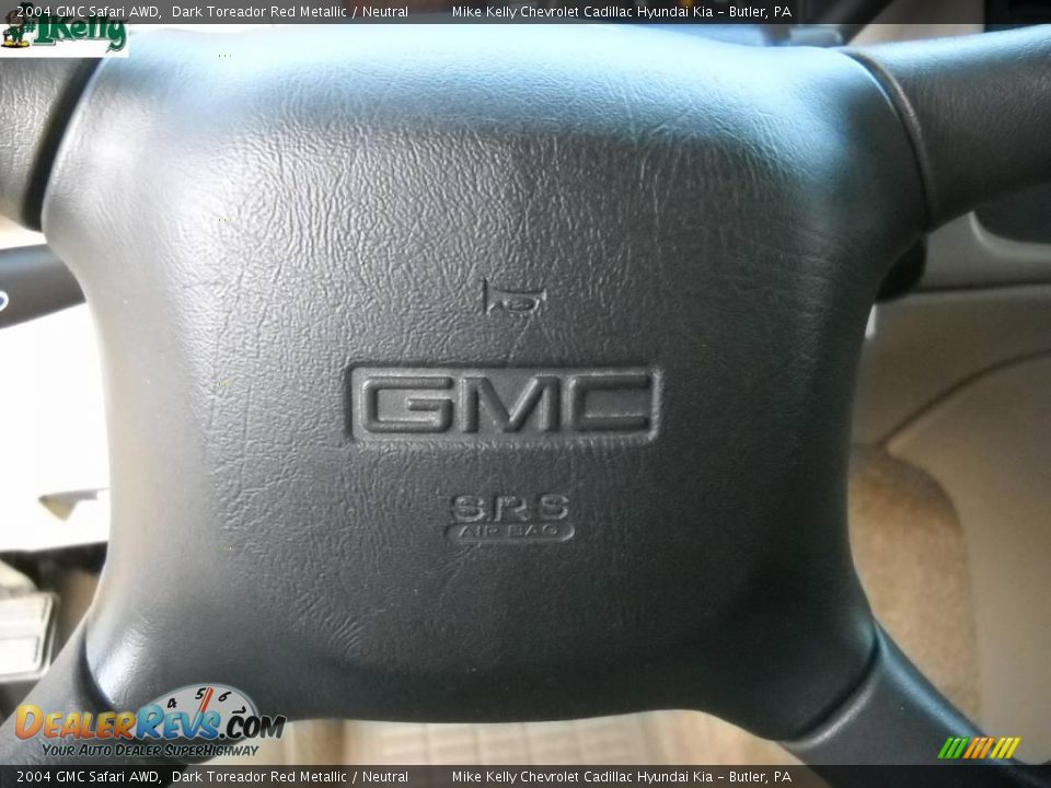 2004 GMC Safari AWD Dark Toreador Red Metallic / Neutral Photo #19
