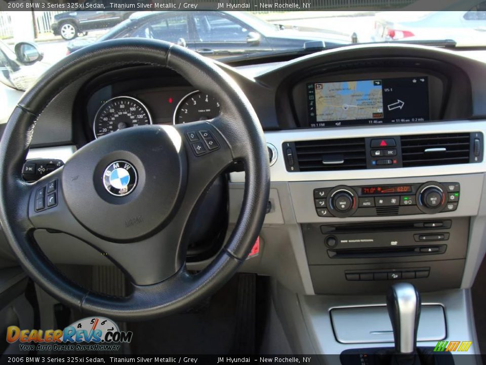 2006 BMW 3 Series 325xi Sedan Titanium Silver Metallic / Grey Photo #17