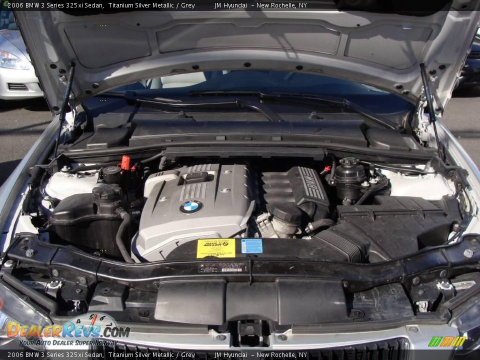 2006 BMW 3 Series 325xi Sedan Titanium Silver Metallic / Grey Photo #25