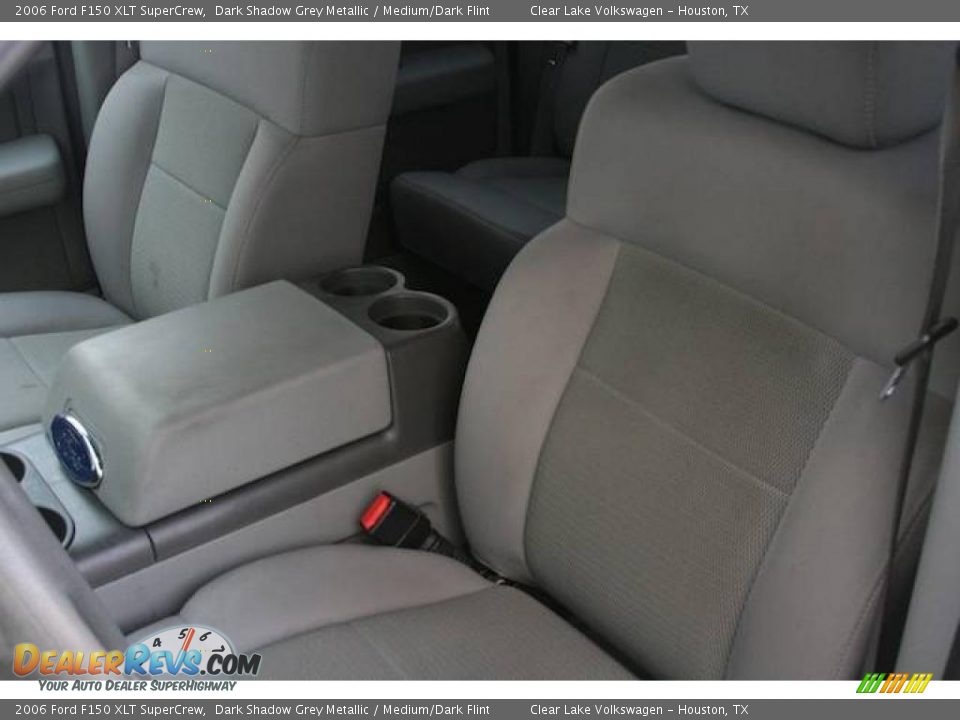 2006 Ford F150 XLT SuperCrew Dark Shadow Grey Metallic / Medium/Dark Flint Photo #7