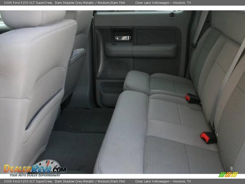 2006 Ford F150 XLT SuperCrew Dark Shadow Grey Metallic / Medium/Dark Flint Photo #8