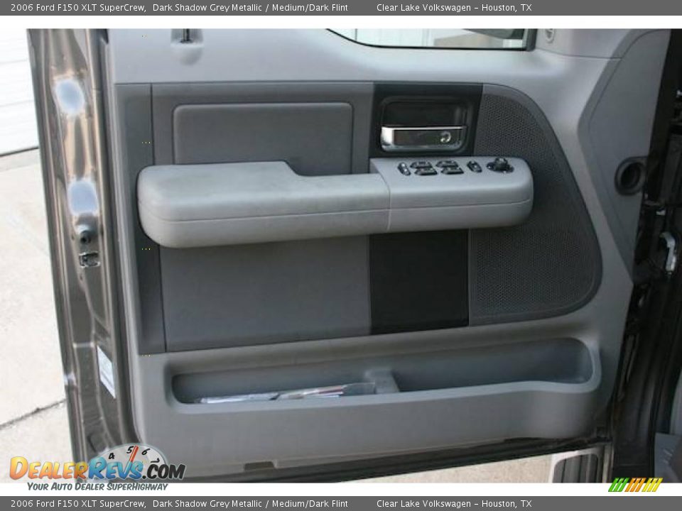 2006 Ford F150 XLT SuperCrew Dark Shadow Grey Metallic / Medium/Dark Flint Photo #16