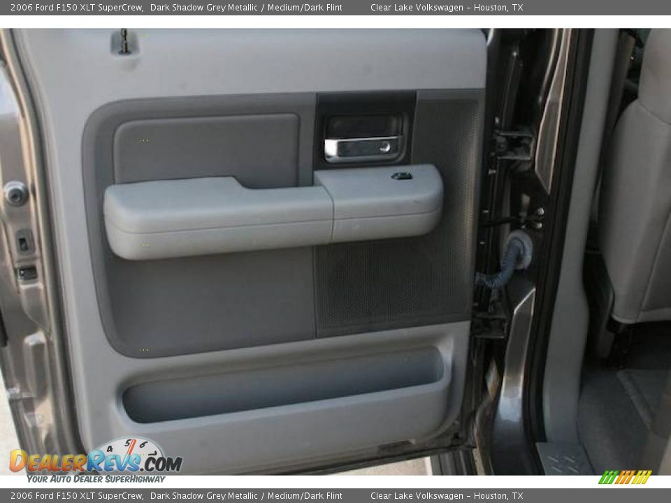 2006 Ford F150 XLT SuperCrew Dark Shadow Grey Metallic / Medium/Dark Flint Photo #20
