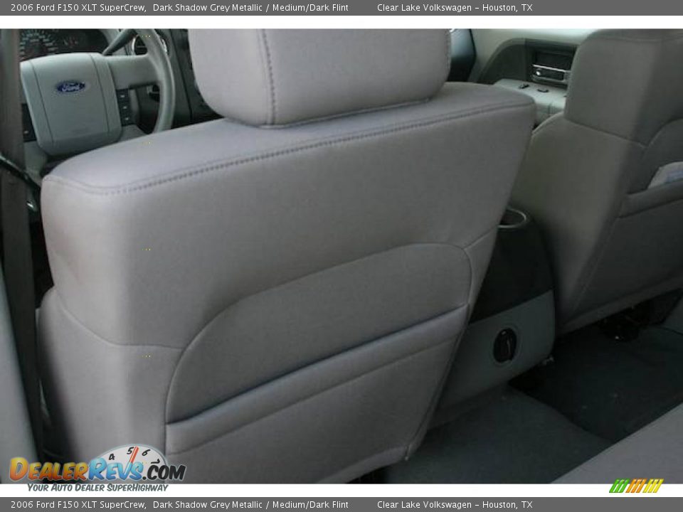2006 Ford F150 XLT SuperCrew Dark Shadow Grey Metallic / Medium/Dark Flint Photo #22