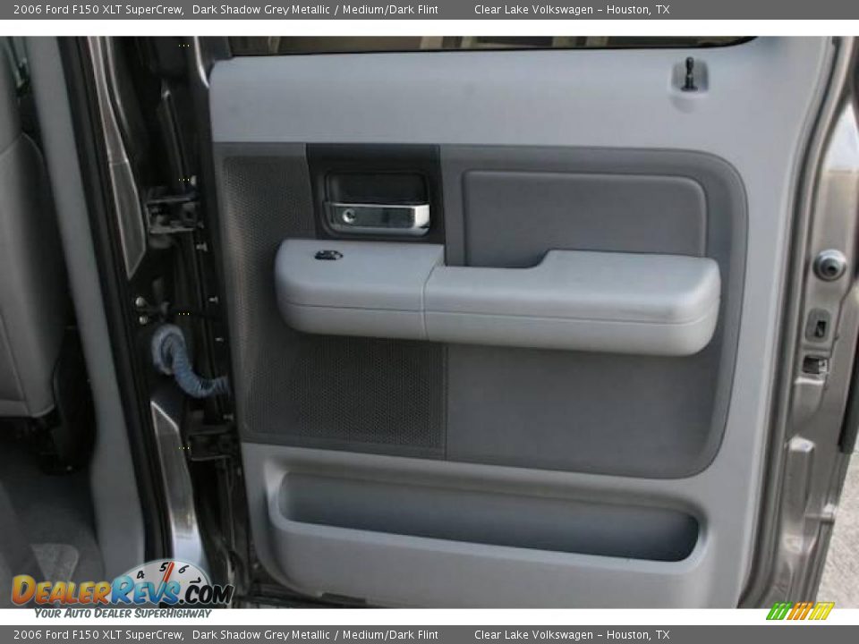 2006 Ford F150 XLT SuperCrew Dark Shadow Grey Metallic / Medium/Dark Flint Photo #26