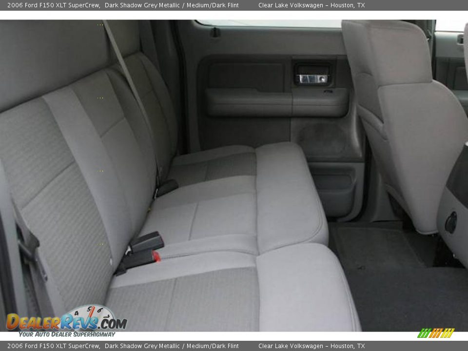 2006 Ford F150 XLT SuperCrew Dark Shadow Grey Metallic / Medium/Dark Flint Photo #27