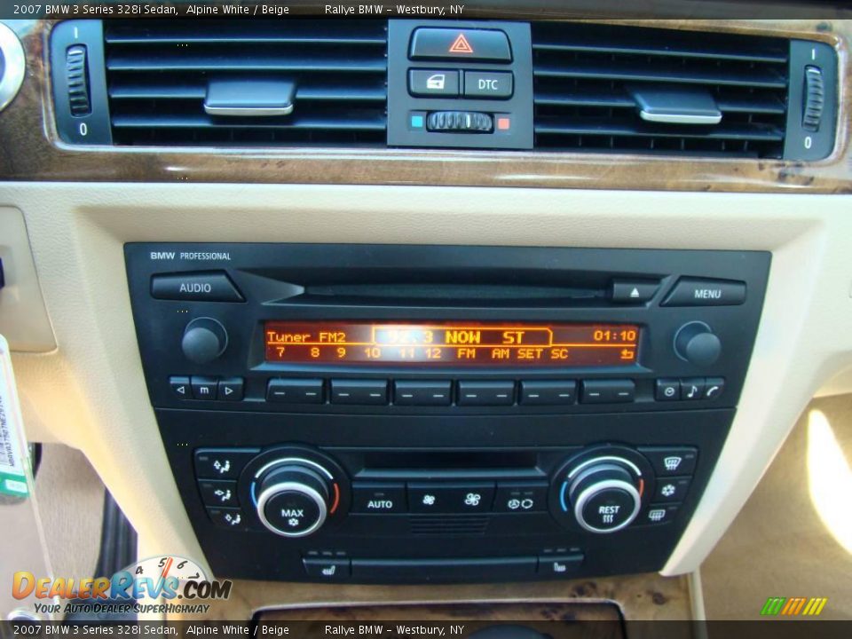 2007 BMW 3 Series 328i Sedan Alpine White / Beige Photo #13