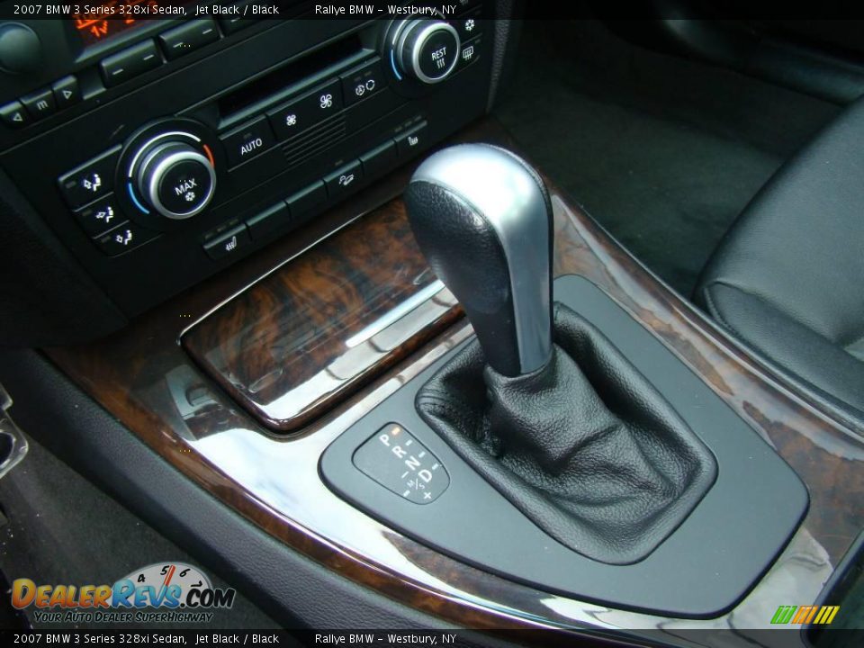 2007 BMW 3 Series 328xi Sedan Jet Black / Black Photo #14
