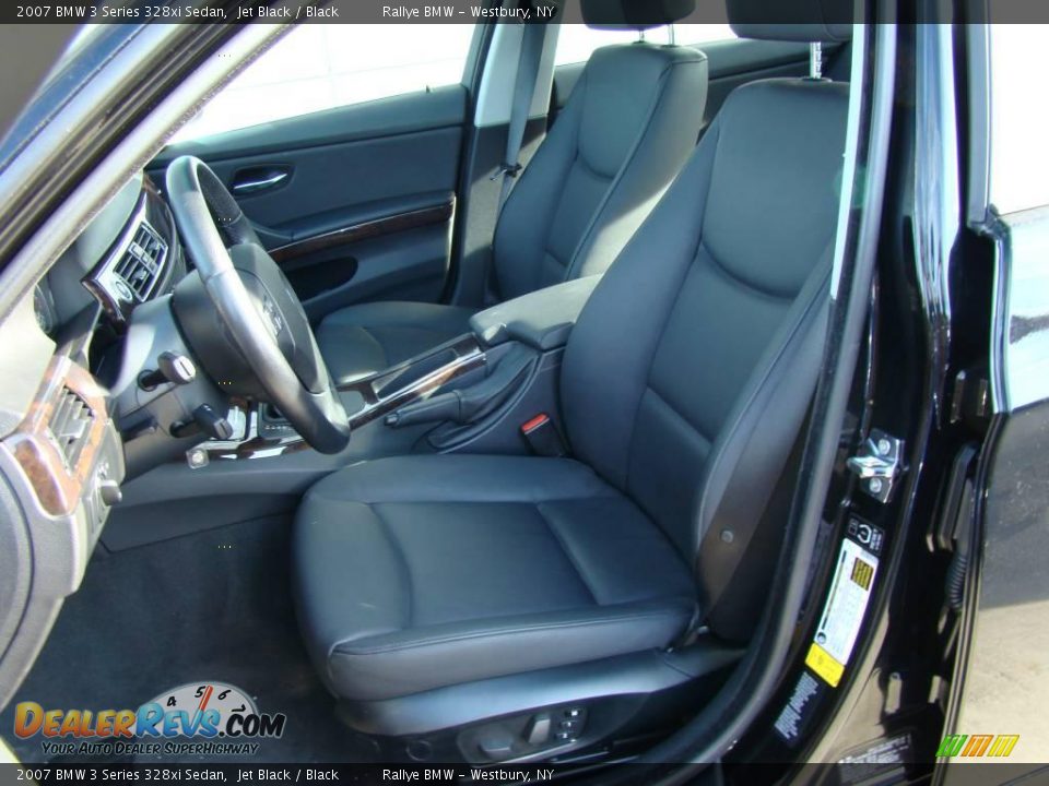 2007 BMW 3 Series 328xi Sedan Jet Black / Black Photo #8