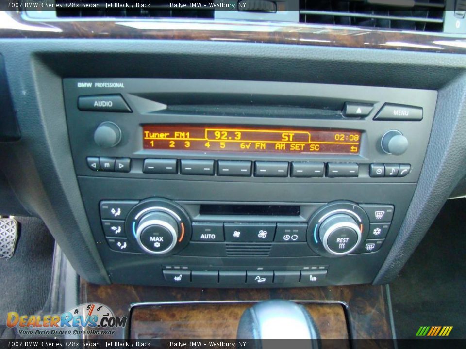 2007 BMW 3 Series 328xi Sedan Jet Black / Black Photo #13