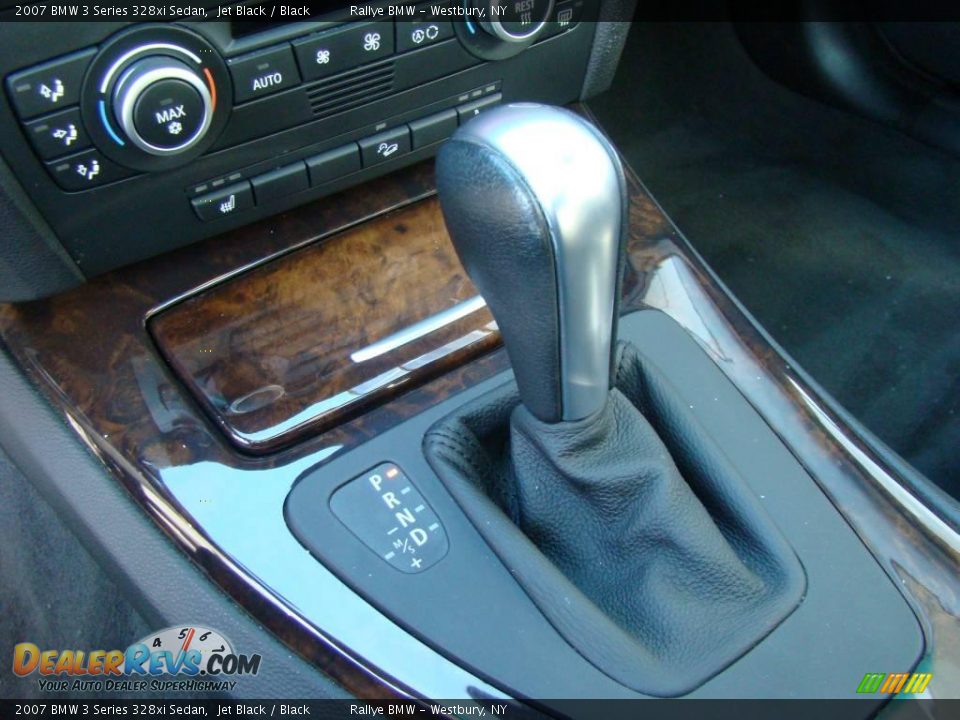 2007 BMW 3 Series 328xi Sedan Jet Black / Black Photo #14