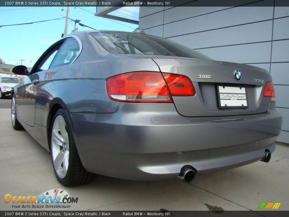 2007 BMW 3 Series 335i Coupe Space Gray Metallic / Black Photo #3