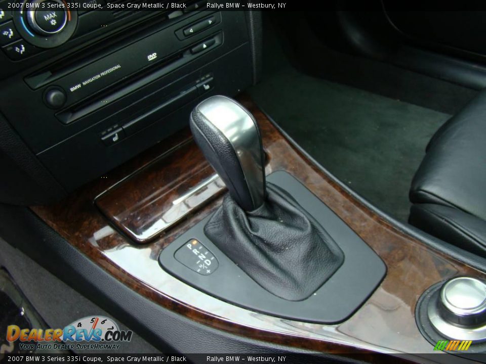2007 BMW 3 Series 335i Coupe Space Gray Metallic / Black Photo #13