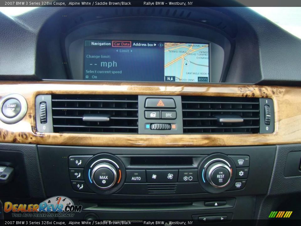 2007 BMW 3 Series 328xi Coupe Alpine White / Saddle Brown/Black Photo #12