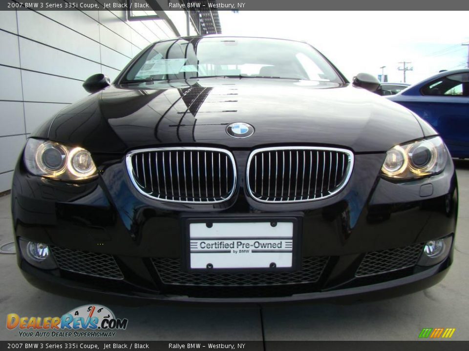 2007 BMW 3 Series 335i Coupe Jet Black / Black Photo #2