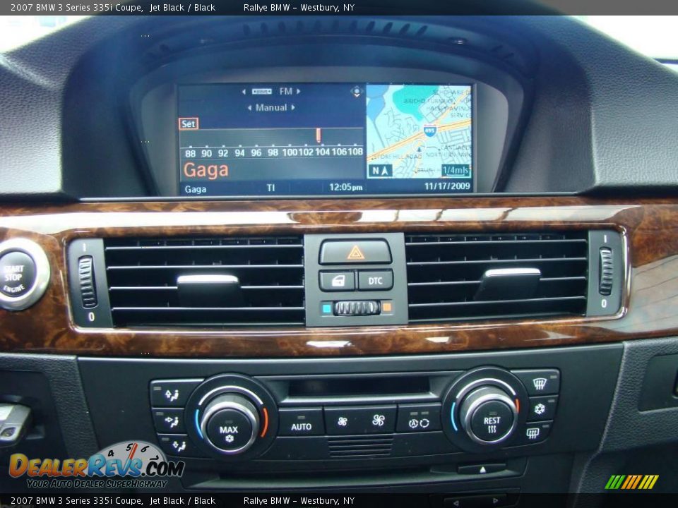 2007 BMW 3 Series 335i Coupe Jet Black / Black Photo #12