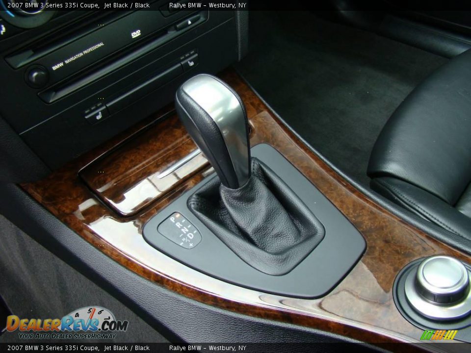 2007 BMW 3 Series 335i Coupe Jet Black / Black Photo #13