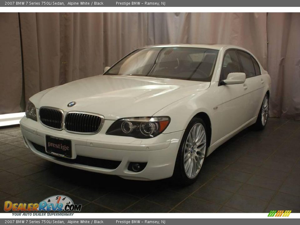 2007 BMW 7 Series 750Li Sedan Alpine White / Black Photo #1