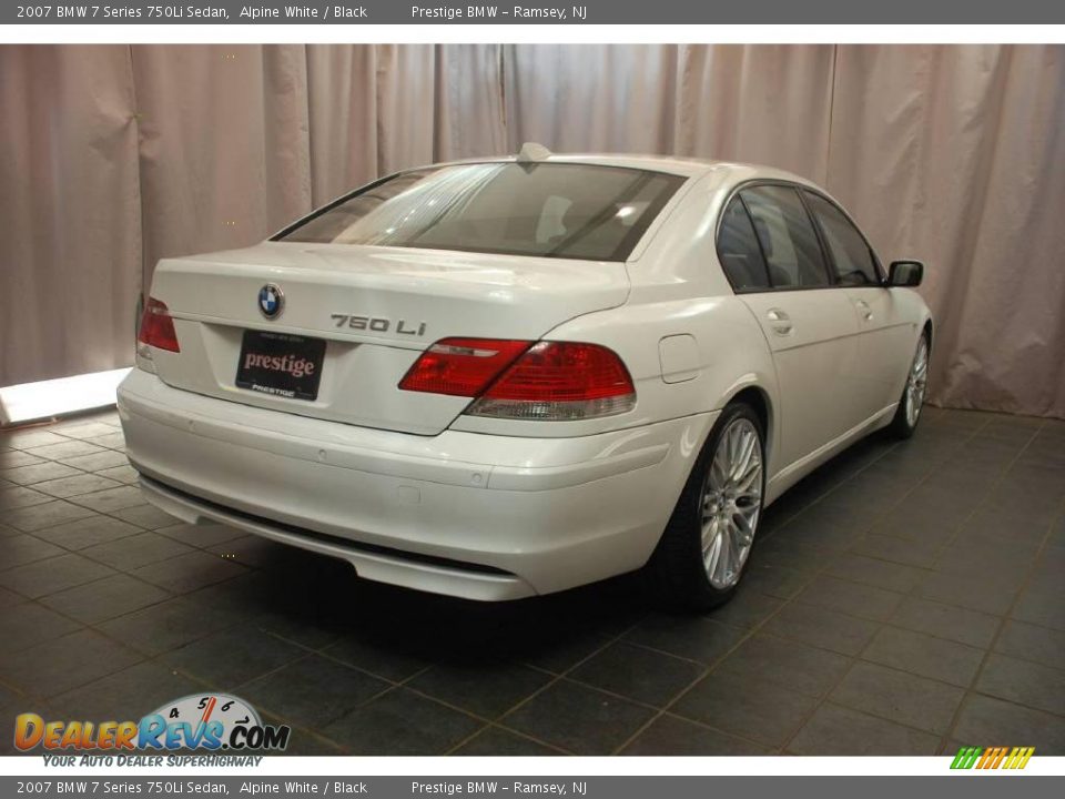 2007 BMW 7 Series 750Li Sedan Alpine White / Black Photo #2
