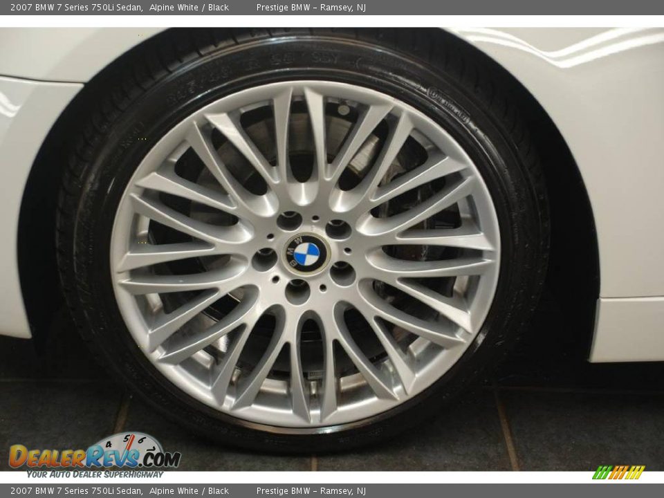 2007 BMW 7 Series 750Li Sedan Alpine White / Black Photo #5