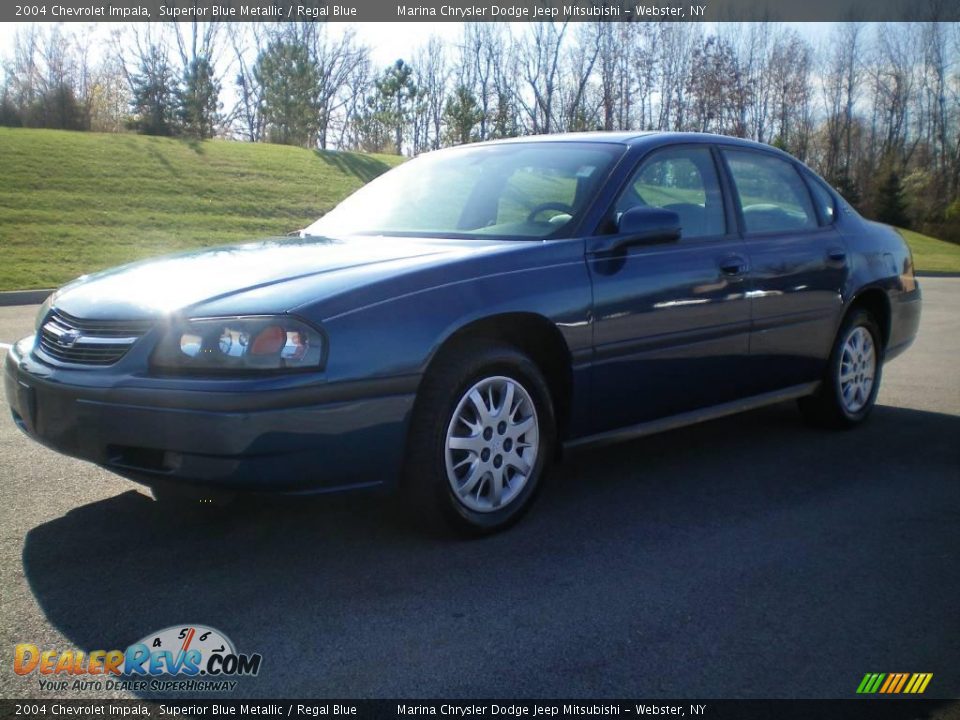 2004 Chevrolet Impala Superior Blue Metallic / Regal Blue Photo #1
