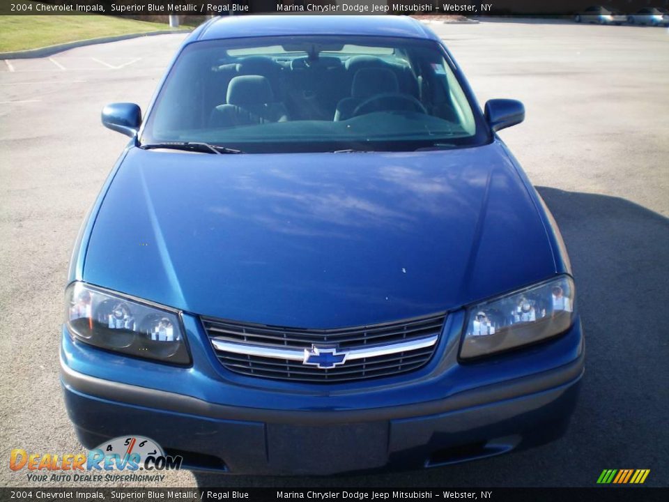 2004 Chevrolet Impala Superior Blue Metallic / Regal Blue Photo #8
