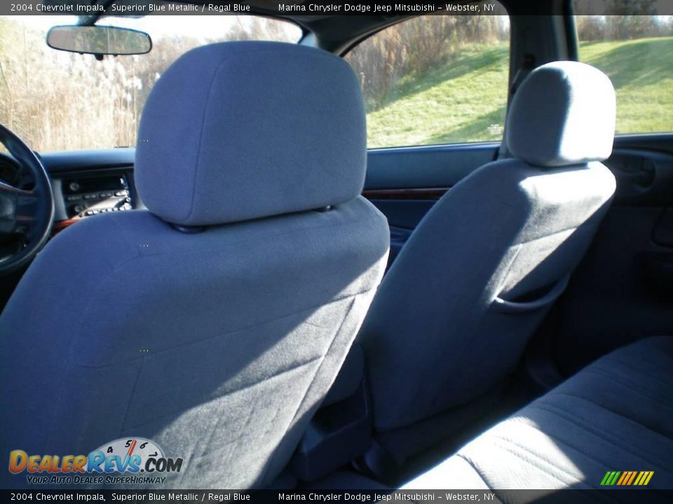 2004 Chevrolet Impala Superior Blue Metallic / Regal Blue Photo #12