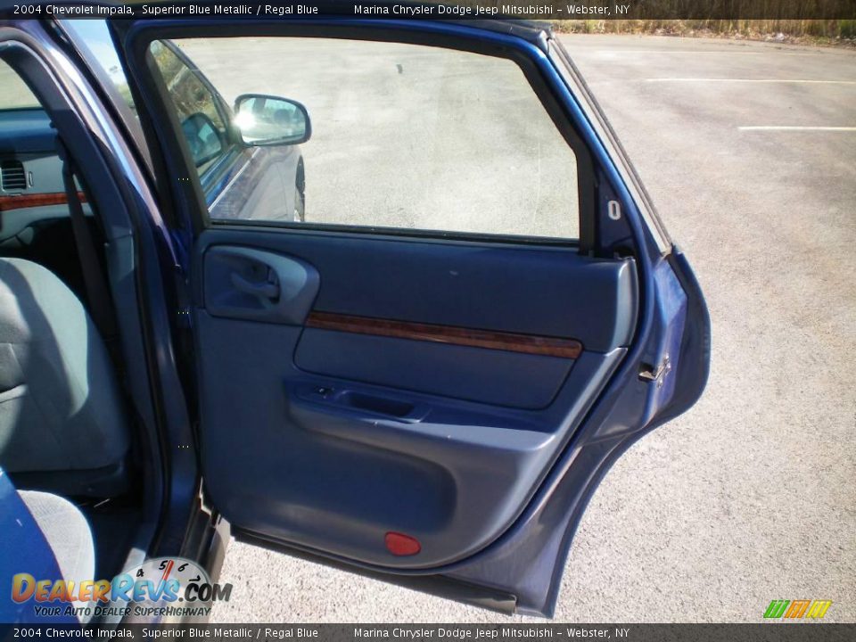 2004 Chevrolet Impala Superior Blue Metallic / Regal Blue Photo #13