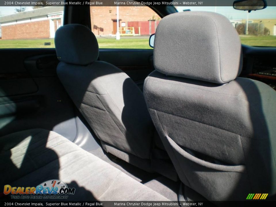 2004 Chevrolet Impala Superior Blue Metallic / Regal Blue Photo #14