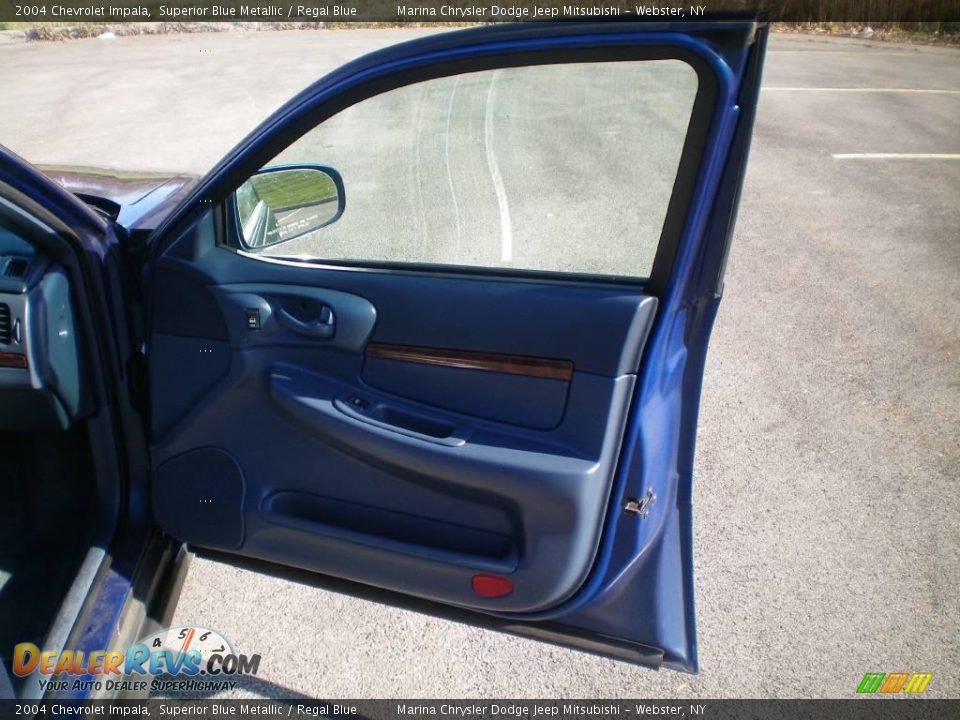 2004 Chevrolet Impala Superior Blue Metallic / Regal Blue Photo #15