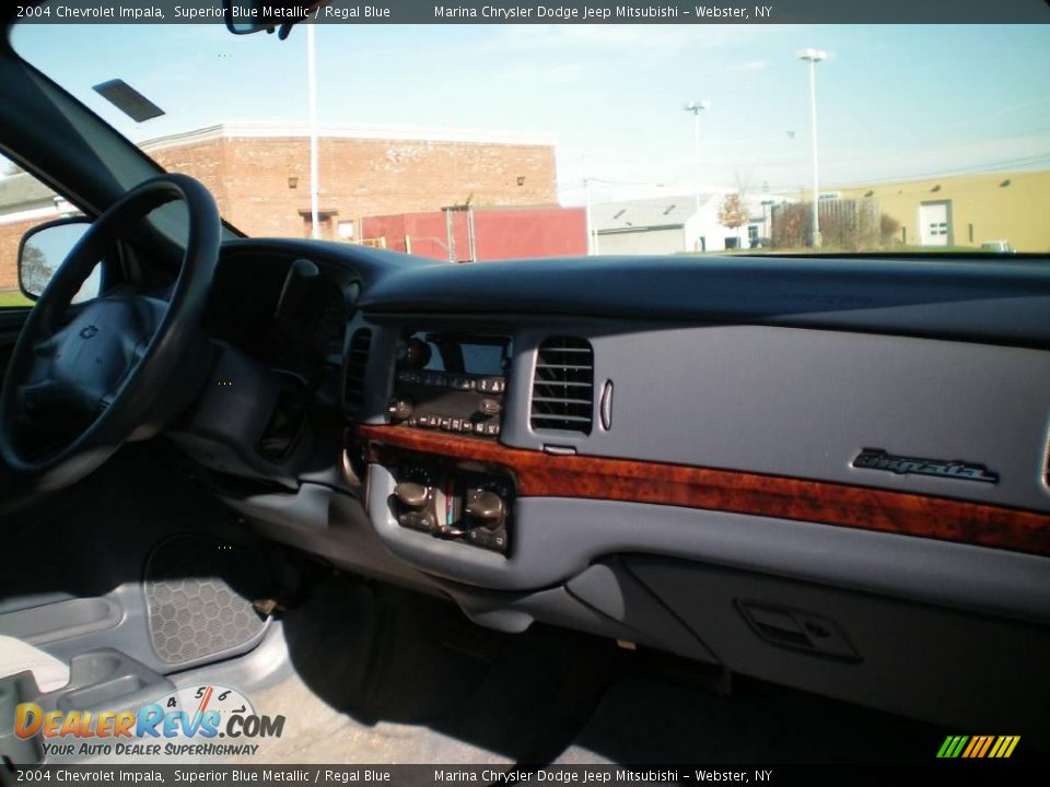 2004 Chevrolet Impala Superior Blue Metallic / Regal Blue Photo #16