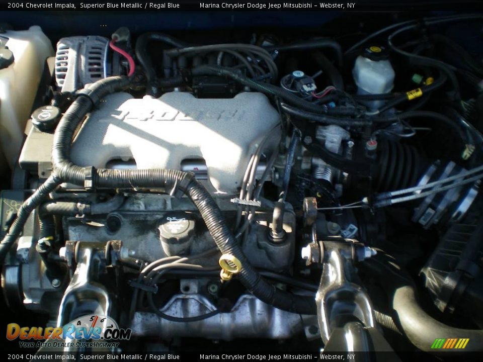 2004 Chevrolet Impala Superior Blue Metallic / Regal Blue Photo #18