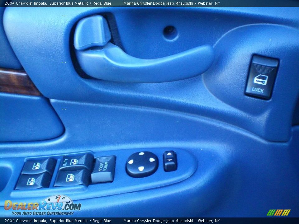 2004 Chevrolet Impala Superior Blue Metallic / Regal Blue Photo #19