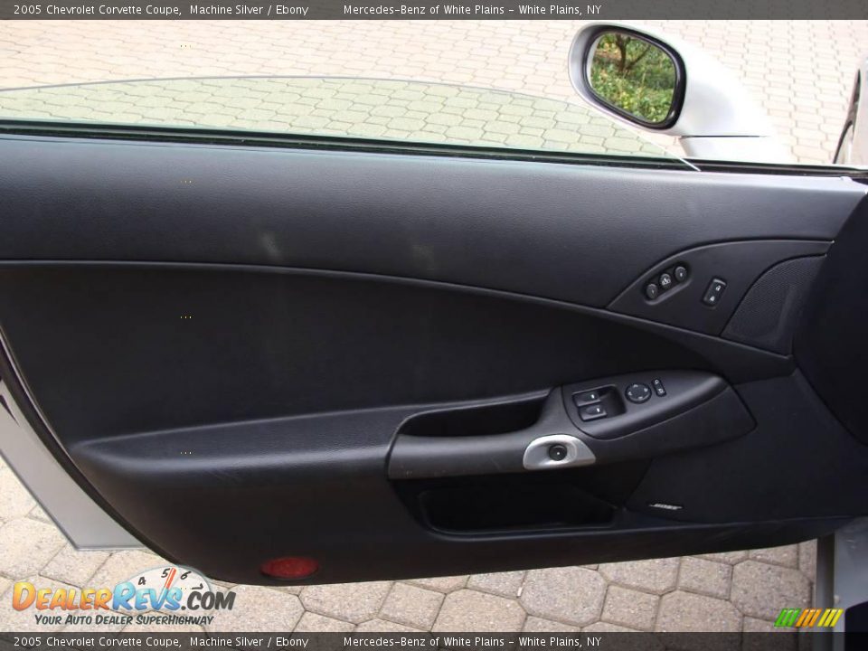 2005 Chevrolet Corvette Coupe Machine Silver / Ebony Photo #8