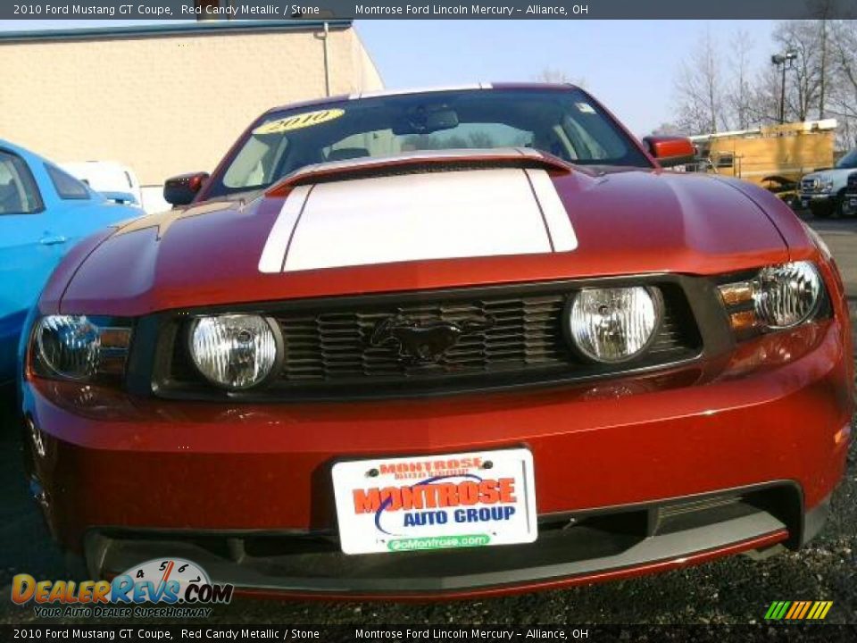 2010 Ford Mustang GT Coupe Red Candy Metallic / Stone Photo #1