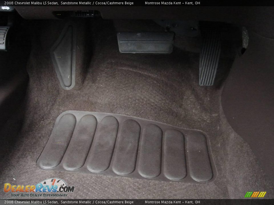 2008 Chevrolet Malibu LS Sedan Sandstone Metallic / Cocoa/Cashmere Beige Photo #34