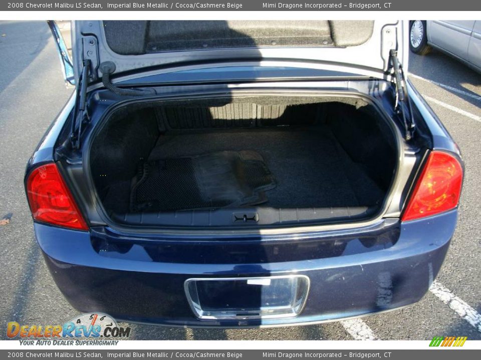 2008 Chevrolet Malibu LS Sedan Imperial Blue Metallic / Cocoa/Cashmere Beige Photo #8