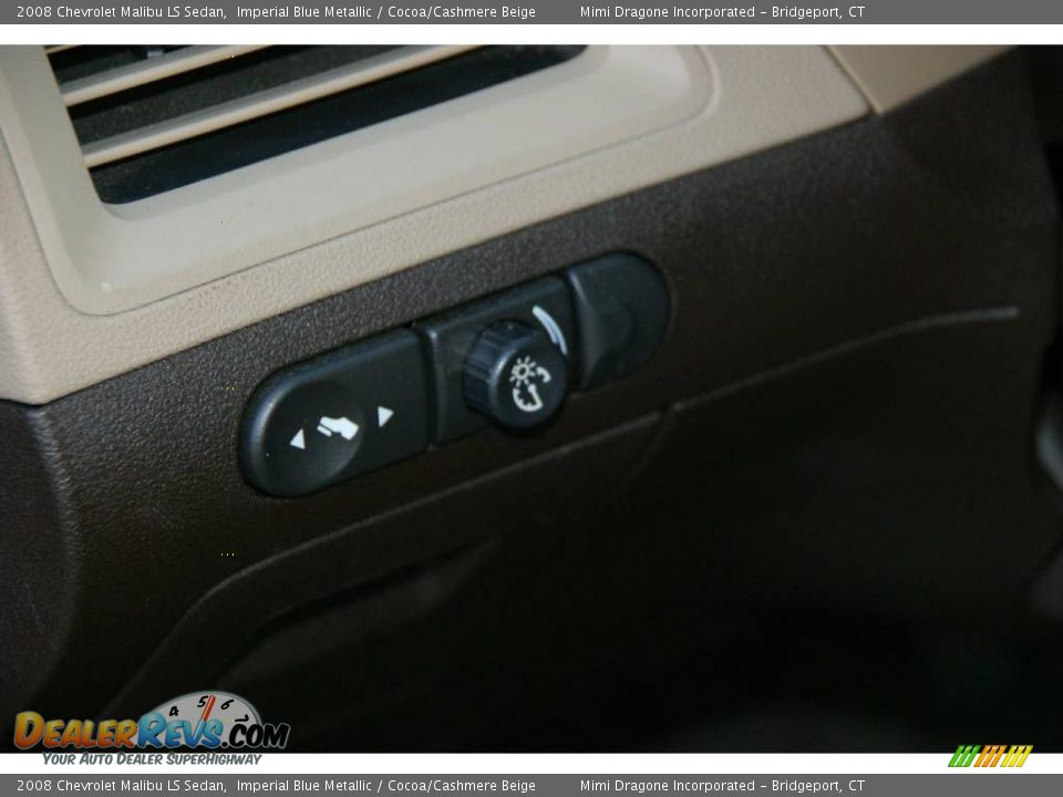 2008 Chevrolet Malibu LS Sedan Imperial Blue Metallic / Cocoa/Cashmere Beige Photo #11