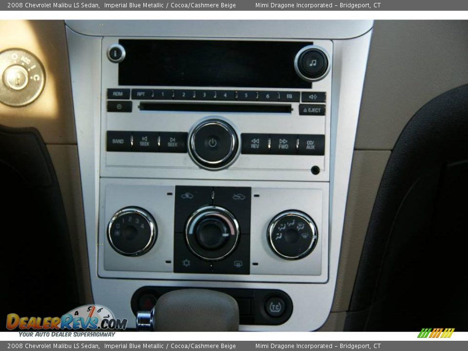 2008 Chevrolet Malibu LS Sedan Imperial Blue Metallic / Cocoa/Cashmere Beige Photo #17