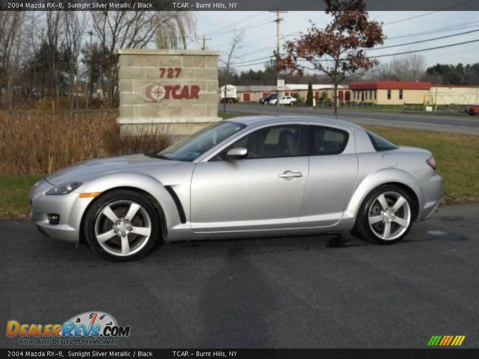 2004 Mazda RX-8 Sunlight Silver Metallic / Black Photo #1