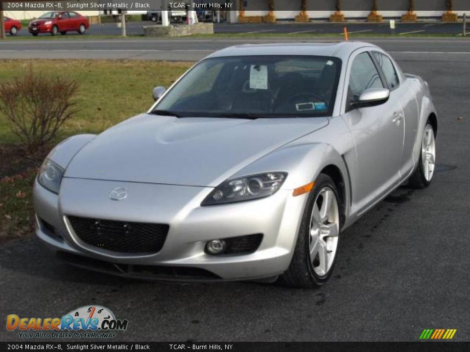 2004 Mazda RX-8 Sunlight Silver Metallic / Black Photo #2