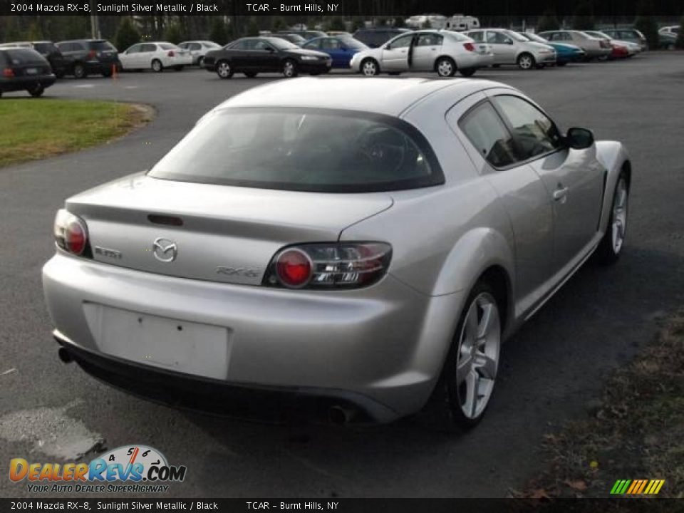 2004 Mazda RX-8 Sunlight Silver Metallic / Black Photo #4