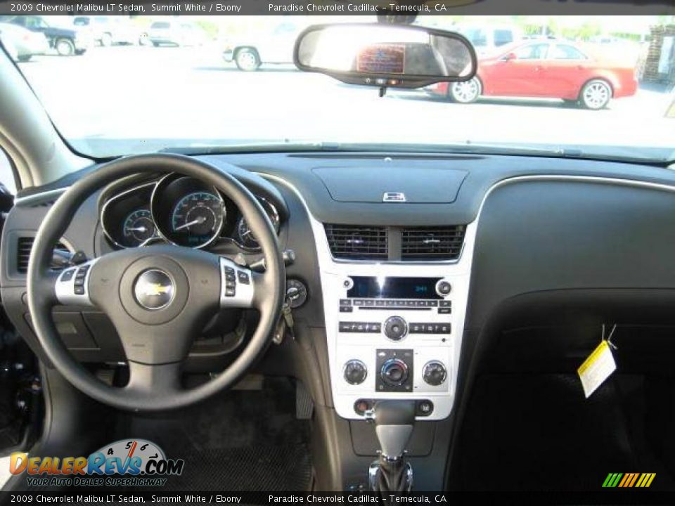 2009 Chevrolet Malibu LT Sedan Summit White / Ebony Photo #11