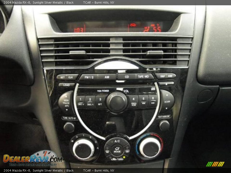 2004 Mazda RX-8 Sunlight Silver Metallic / Black Photo #11