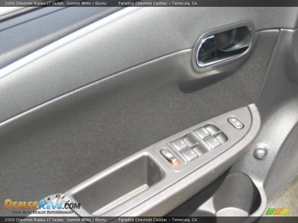 2009 Chevrolet Malibu LT Sedan Summit White / Ebony Photo #14
