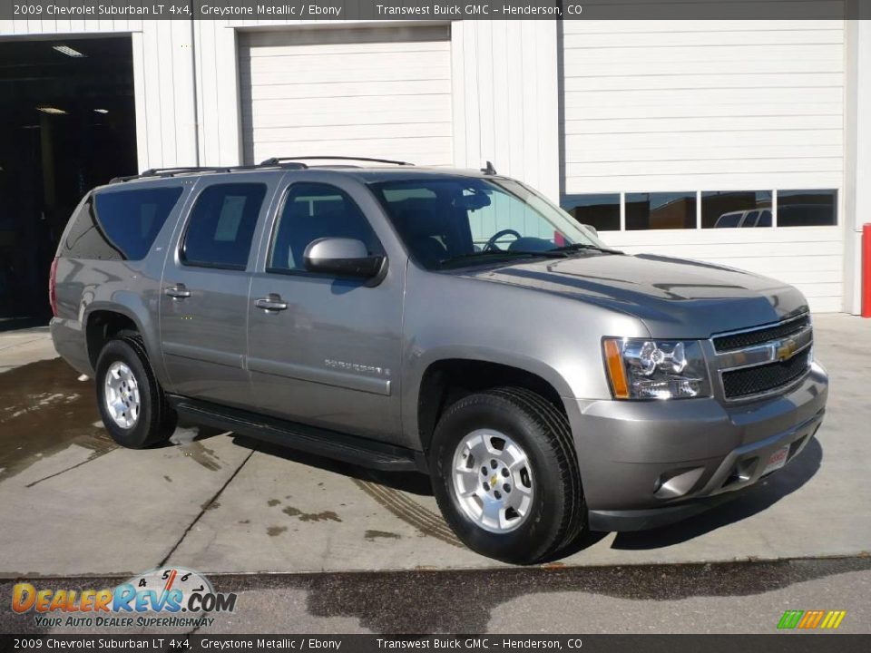 2009 Chevrolet Suburban LT 4x4 Greystone Metallic / Ebony Photo #1