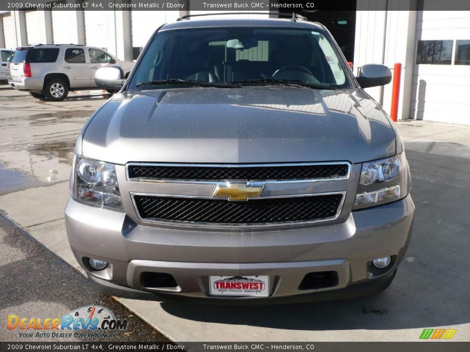2009 Chevrolet Suburban LT 4x4 Greystone Metallic / Ebony Photo #2