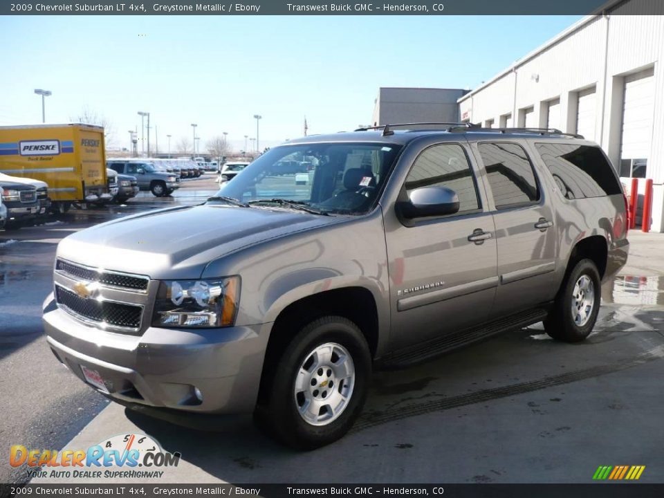 2009 Chevrolet Suburban LT 4x4 Greystone Metallic / Ebony Photo #3
