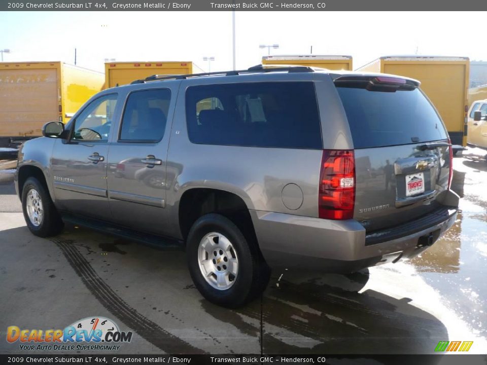 2009 Chevrolet Suburban LT 4x4 Greystone Metallic / Ebony Photo #4