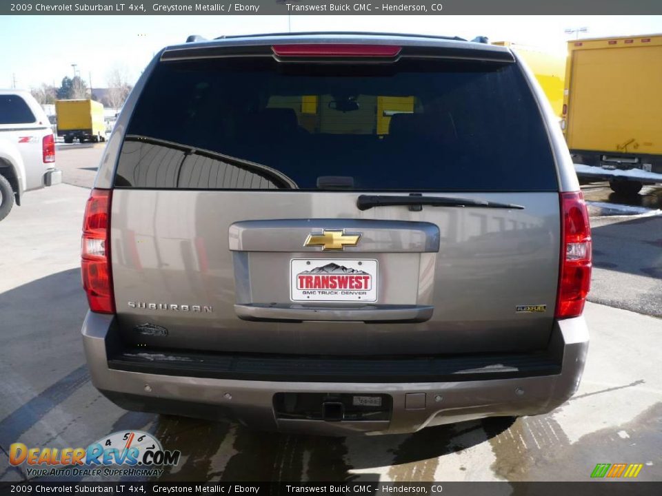 2009 Chevrolet Suburban LT 4x4 Greystone Metallic / Ebony Photo #5